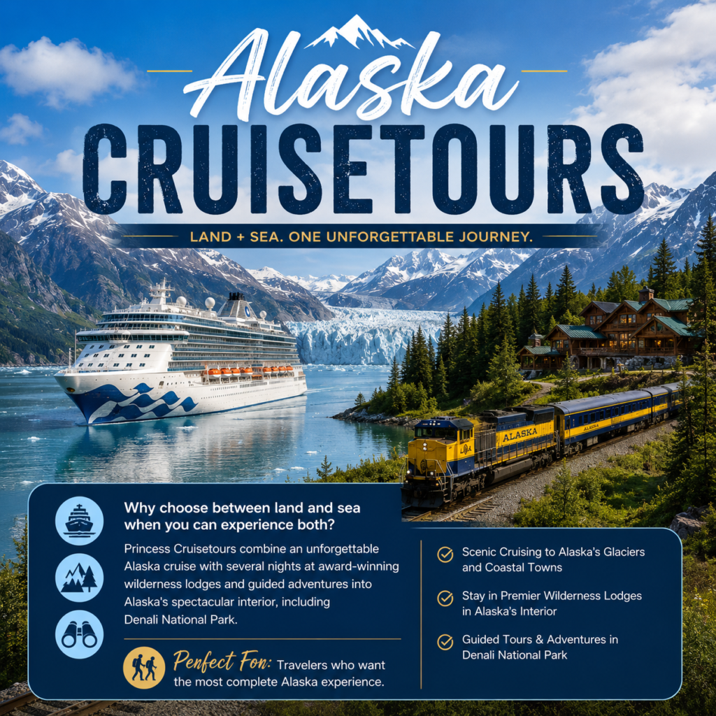 Alaskan Cruise tours - the best of land and sea in Alaska